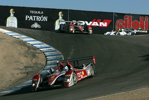 Dubbelzege Audi op laguna Seca